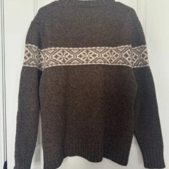 Bowen & Wright 100% Lambswool Men’s Sweater - Picture 2 of 6